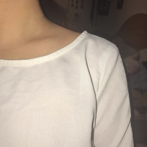 Arden B Striped Blouse Long Sleeve Top - Picture 3 of 4